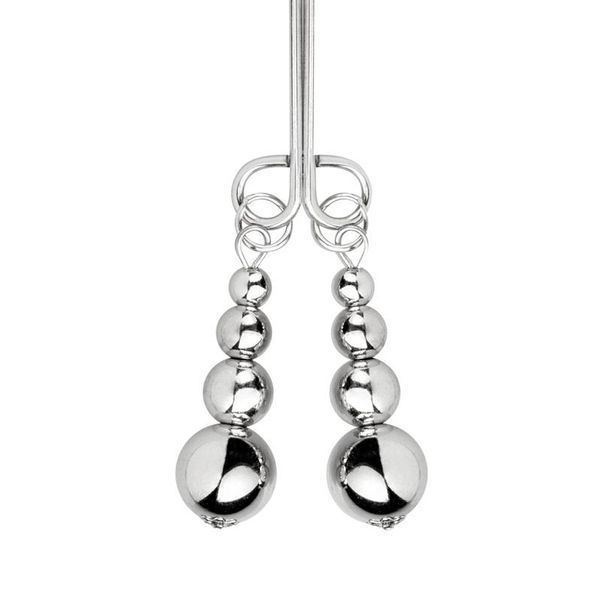Зажимы для сосков и клитора Bedroom Fantasies: Nipple and Clitoris Clamps - Silver SX2208 фото