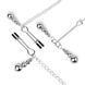 Зажимы для сосков и клитора Bedroom Fantasies: Nipple and Clitoris Clamps - Silver SX2208 фото 4