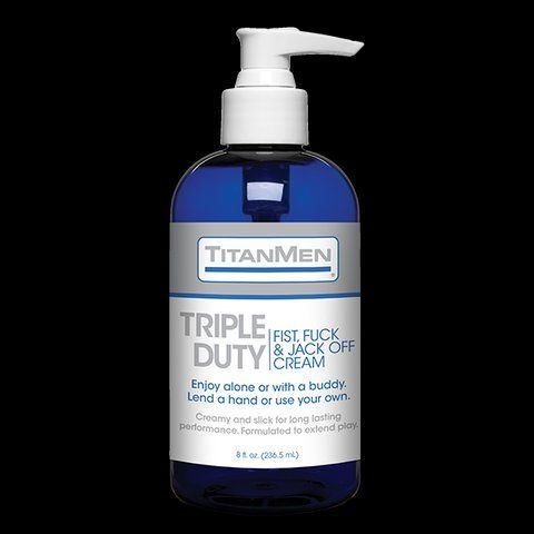 Густа змазка для фістингу Doc Johnson TitanMen - Triple Duty (240 г) SO2813 фото