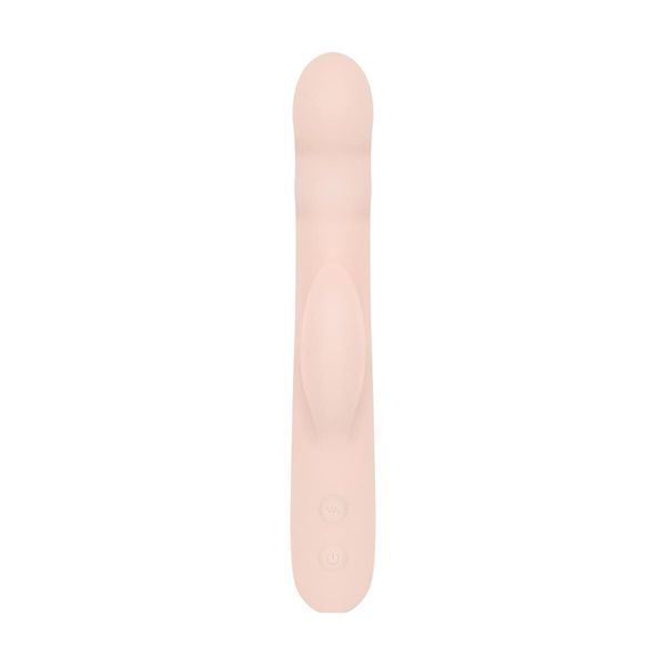 Вибратор-кролик Good Vibes Only - SHAI Thrusting Vibrator Soft Silicone - Pink SX3073 фото
