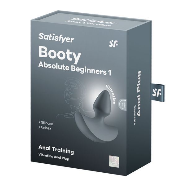 Анальна вібропробка Satisfyer Booty Absolute Beginners 1, для початківців SX2695 фото