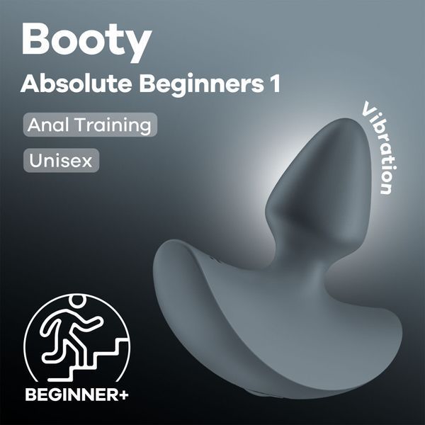 Анальна вібропробка Satisfyer Booty Absolute Beginners 1, для початківців SX2695 фото