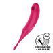 Вибратор для клитора с вакуумной стимуляцией Satisfyer Twirling Pro Red SO7802 фото