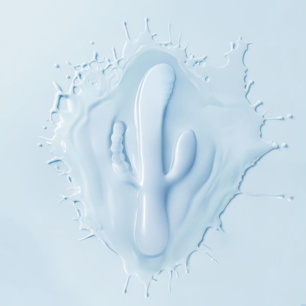 Вібратор-кролик Good Vibes Only - SAGE Triple Stimulation Vibe Soft Silicone - Blue SX3074 фото