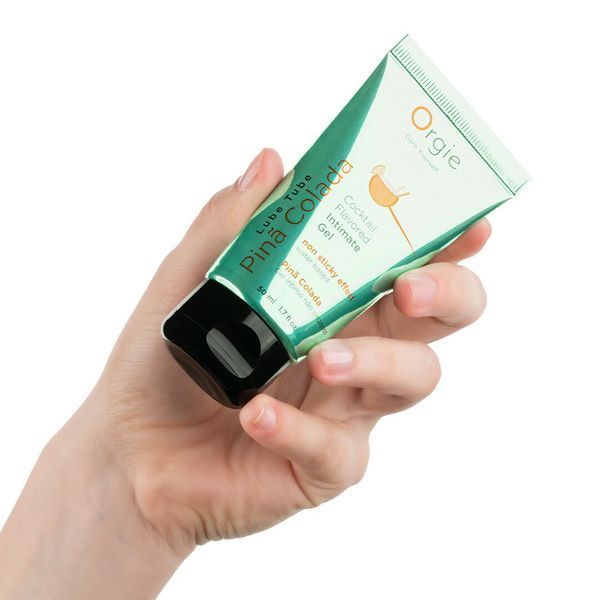 Лубрикант на водній основі Orgie Lube Tube Pina Colada, 50 мл, смак та аромат піна колади SX1516 фото