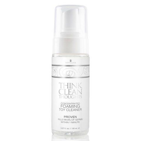 Концентрированная чистящая пенка для игрушек Sensuva Think Clean Thoughts Foaming, 150 мл SO3845 фото
