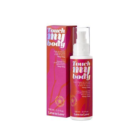 Массажный гель и смазка 2в1 Love To Love TOUCH MY BODY Ylang-Ylang (100 мл) увлажняющий SO2700 фото