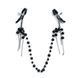 Зажимы для сосков Art of Sex - Nipple clamps Afina Black SO5866 фото 2