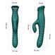Смарт пульсатор-кролик с вибрацией Zalo Mose 2 Turquoise Green, подогрев до 42&deg;C, кристалл Swarovski SX2687 фото 4