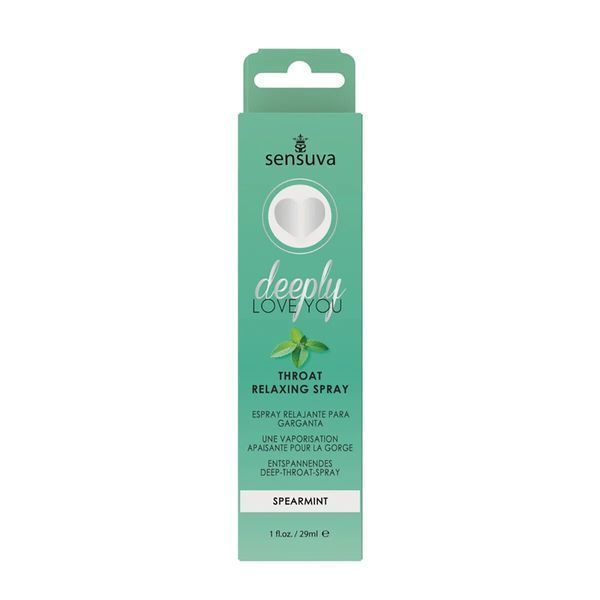 Спрей для минета Sensuva Deeply Love You Spearmint (29 мл), для глубокого минета SO7832 фото
