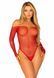 Сетчатое боди со стразами Leg Avenue Crystalized fishnet bodysuit Red One Size SO9138 фото