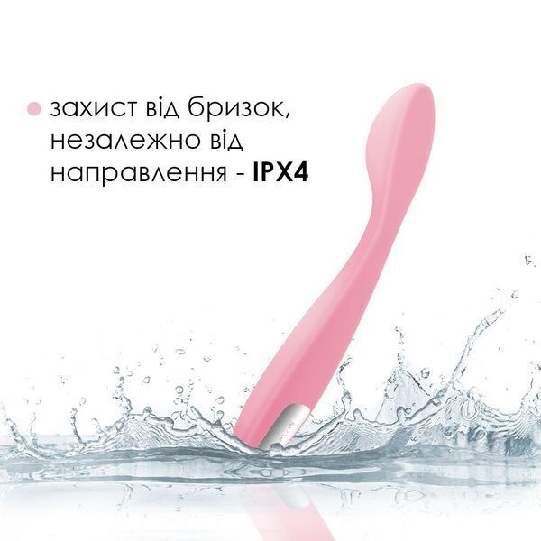 Стимулятор клитора и точки G Svakom Keri Pale Pink SO4832 фото