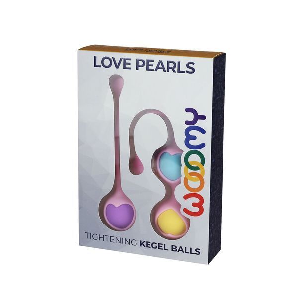 Вагінальні кульки Wooomy Love Pearls SX3127 фото