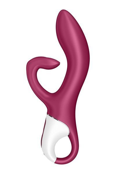Вібратор-кролик із потрійним відростком Satisfyer Embrace me Berry, 2 мотори, діаметр 3,6 см SO6285 фото
