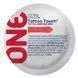 Презерватив ONE Tattoo Touch Red, 1 шт, червоний, з рельєфом у вигляді татуювання SX0756 фото