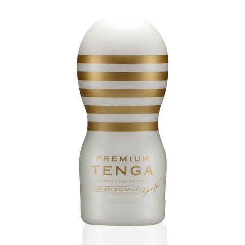 Мастурбатор Tenga Premium Original Vacuum Cup Gentle (глибоке горло) з вакуумною стимуляцією SO5110 фото