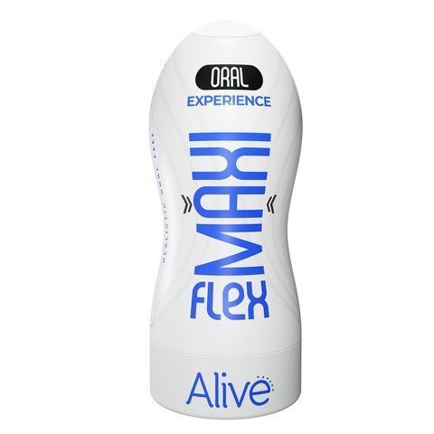 Мастурбатор-ротик Alive Maxi Flex L Oral, реалістичний вхід, рельєфний канал SX0817 фото