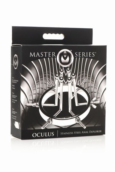 Анальний розширювач Master Series Oculus Stainless Steel Anal Explorer SX1187 фото