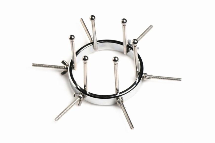 Анальний розширювач Master Series Oculus Stainless Steel Anal Explorer SX1187 фото