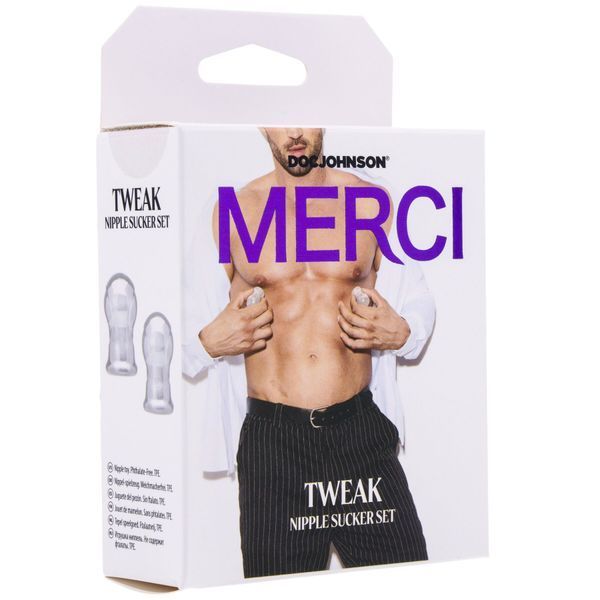 Присоски для сосков Doc Johnson Merci - Tweak - Nipple Sucker Set SX2540 фото