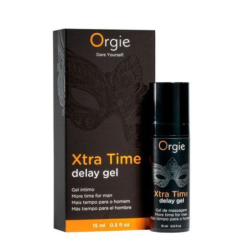 Гель-пролонгатор Orgie Xtra Time Delay Gel, 15 мл, на водной основе, без анестетиков SX1567 фото