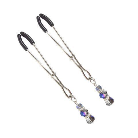 Зажимы для сосков Art of Sex - Nipple Clamps Lovely Blue SO5862 фото