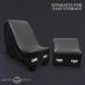 Секс-крісло з подушками Master Series Kinky Sex Lounge with Cushions - Black SX1192 фото 9