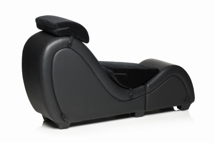 Секс-крісло з подушками Master Series Kinky Sex Lounge with Cushions - Black SX1192 фото