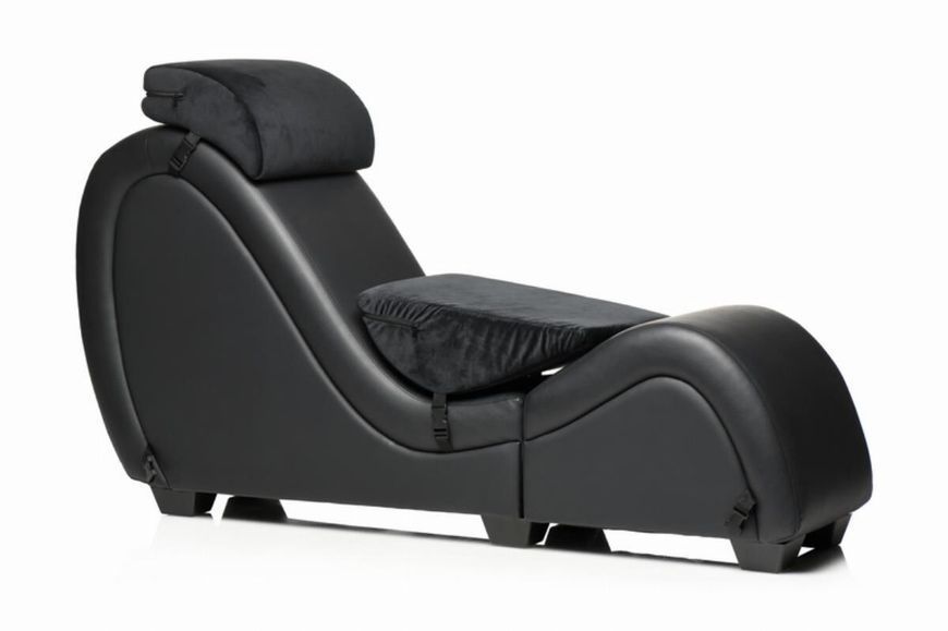 Секс-крісло з подушками Master Series Kinky Sex Lounge with Cushions - Black SX1192 фото
