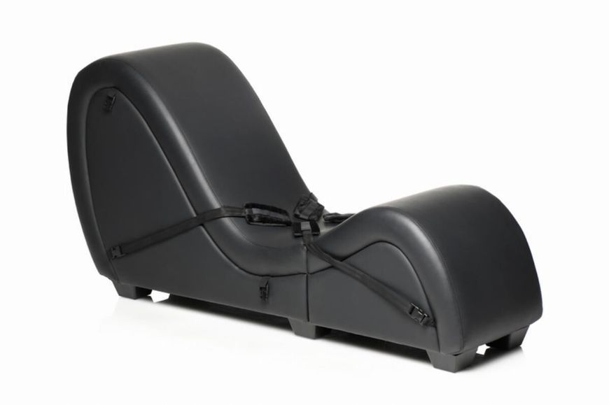 Секс-крісло з подушками Master Series Kinky Sex Lounge with Cushions - Black SX1192 фото