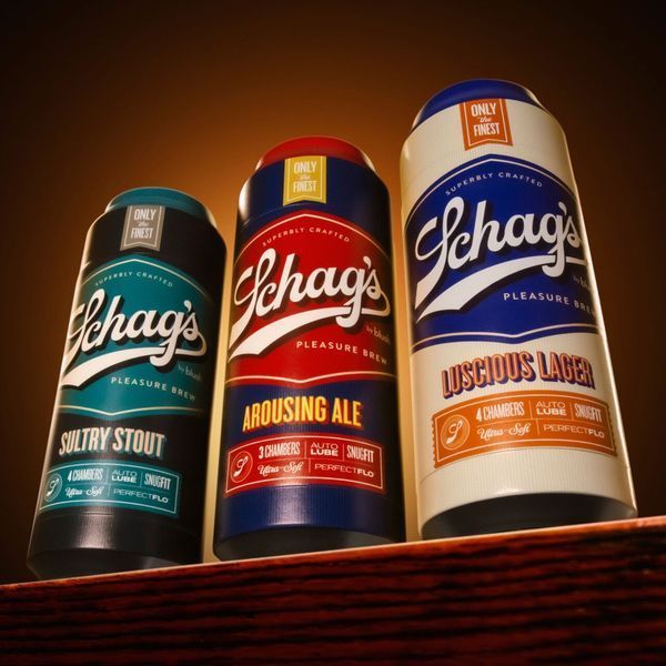 Мастурбатор &ndash; банка пива Blush Schag's Luscious Lager Masturbator Frosted, самосмазывающийся, вакуум SO8840 фото