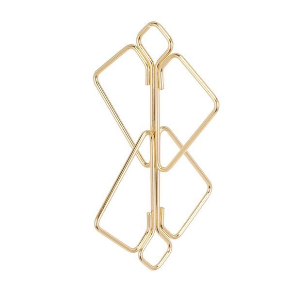 Зажимы для сосков с тяжелой подвеской LOCKINK Nipple Clamps with Heavy Pendant, золотистые SX0844 фото