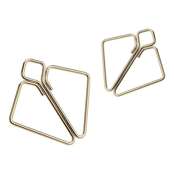 Зажимы для сосков с тяжелой подвеской LOCKINK Nipple Clamps with Heavy Pendant, золотистые SX0844 фото