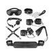 Набор Liebe Seele Temptation Bondage 8pcs Kit, фиксаторы, ошейник с поводком, кляп, флоггер, маска SO9510 фото 1