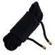 Веревка для шибари LOCKINK SEVANDA Shibari Pratice Rope, черная, 8 м, нейлон+хлопок SX0880 фото