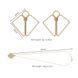 Зажимы для сосков с тяжелой подвеской LOCKINK Nipple Clamps with Heavy Pendant, золотистые SX0844 фото 10