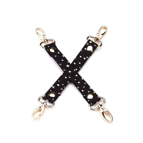 Набор Liebe Seele Stary Nights 7pcs Bondage Kit, фиксаторы, ошейник с поводком, кляп, флоггер, маска SO9508 фото