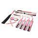 БДСМ-набор Liebe Seele Vivid Sakura 8 Pieces Set, 8 аксессуаров, экокожа на бархатной основе SO9502 фото 2