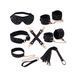Набор Liebe Seele Stary Nights 7pcs Bondage Kit, фиксаторы, ошейник с поводком, кляп, флоггер, маска SO9508 фото 1