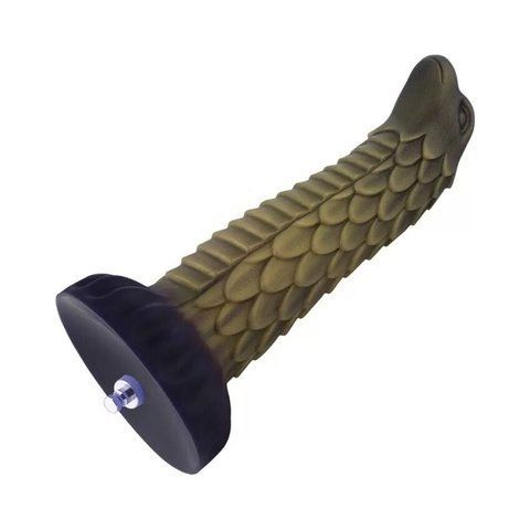 Фаллоимитатор для секс-машин Hismith 8.5&Prime; Squama Beast Silicone Dildo Monster Series, KlicLok SO9967 фото