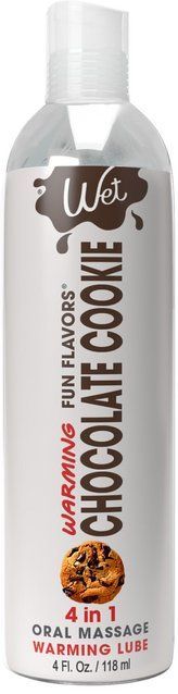 Розпродаж!!! Зігрівальний лубрикант Wet Warming Chocolate Cookie 4in1, 118мл (термін 30.09.2026) SO9915-R фото
