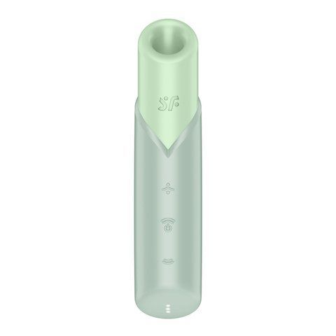 Вакуумный стимулятор Satisfyer Naughty Kiss, магнитная технология 3D Air Pulse, 30 режимов работы SX2162 фото