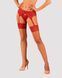 Чулки под пояс с широким кружевом Obsessive Lacelove stockings M/L SO8659 фото