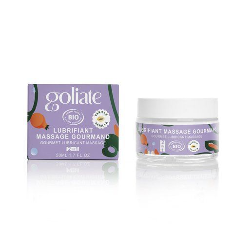 Массажное масло-лубрикант с ароматом и вкусом ванили Goliate Couple Gourmand Vanille 50 мл SX3012 фото