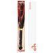 Флоггер LOCKINK SEVANDA Red & Black Braided Tail Flogger, красно-черный, хвосты с узелками SX0876 фото 8