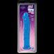 Фаллоимитатор Doc Johnson Jelly Jewels Dong & Suction Cup Blue, диаметр 3,6см, антибактериальный ПВХ SO2006 фото 2