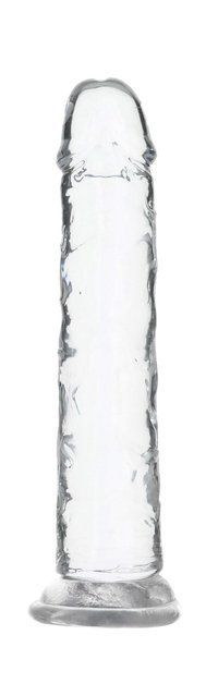 Прозрачный фаллоимитатор на присоске ADDICTION Vertical Dong 7&Prime;, вибропуля в подарок SO5577 фото