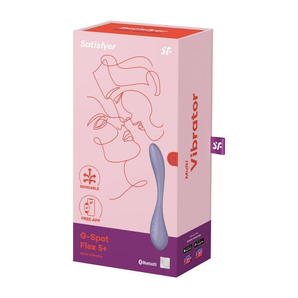 Универсальный смарт-вибратор Satisfyer G-Spot Flex 5+ Lilac SO7803 фото