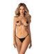 Прикраса на тіло Obsessive Lustique Black harness bra S/M/L SX3112 фото