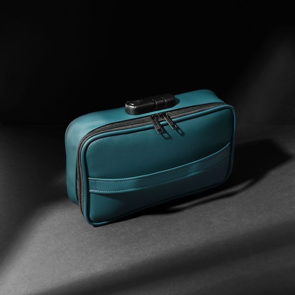 Кейс для игрушек Dorcel DISCREET BOX LUXURY GREEN, кодовый замок, 27&times;16&times;7,62 см SX1110 фото